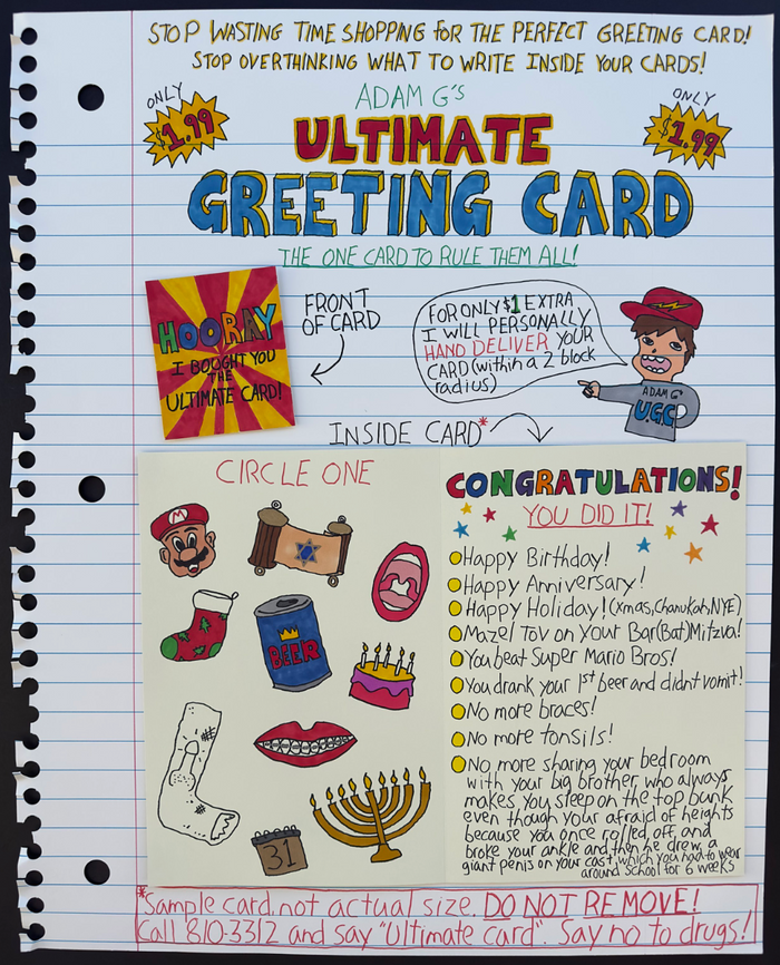 Greeting Card - Original
