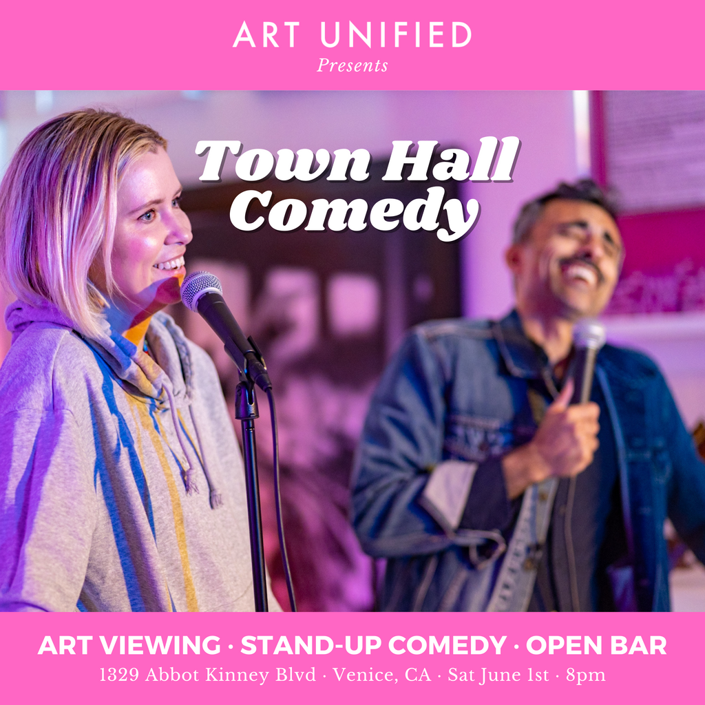 Art Unified presents: Town Hall Comedy with Pardis Parker and special guest Aparna Nancherla and Asif Ali