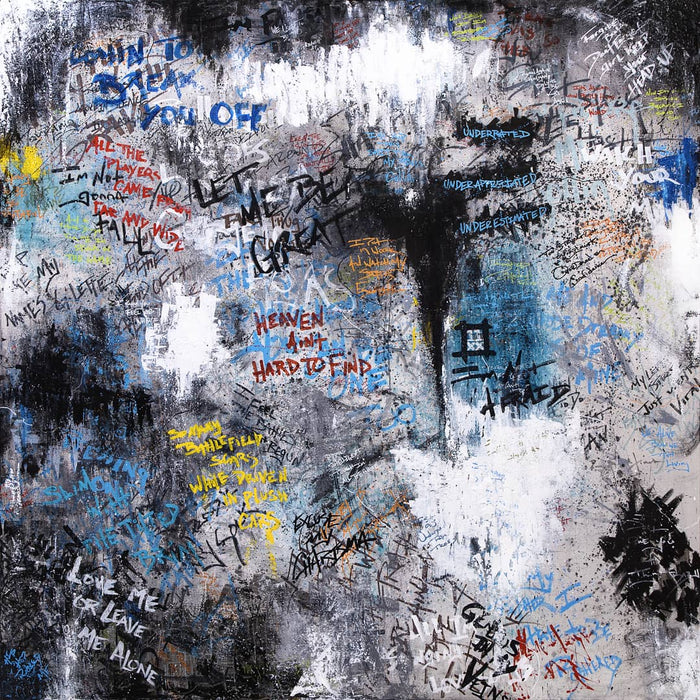 Playlist 72x72in