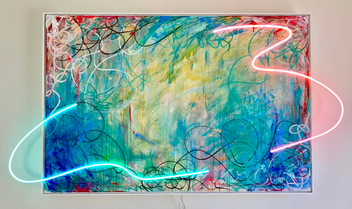 Painting neon