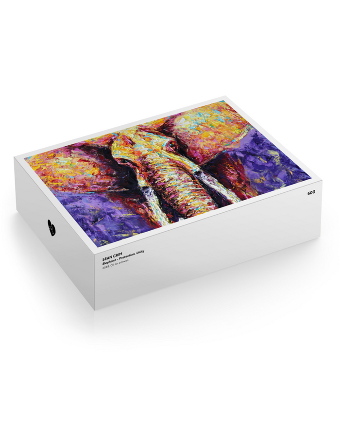 Elephant puzzle by Sean Crim
