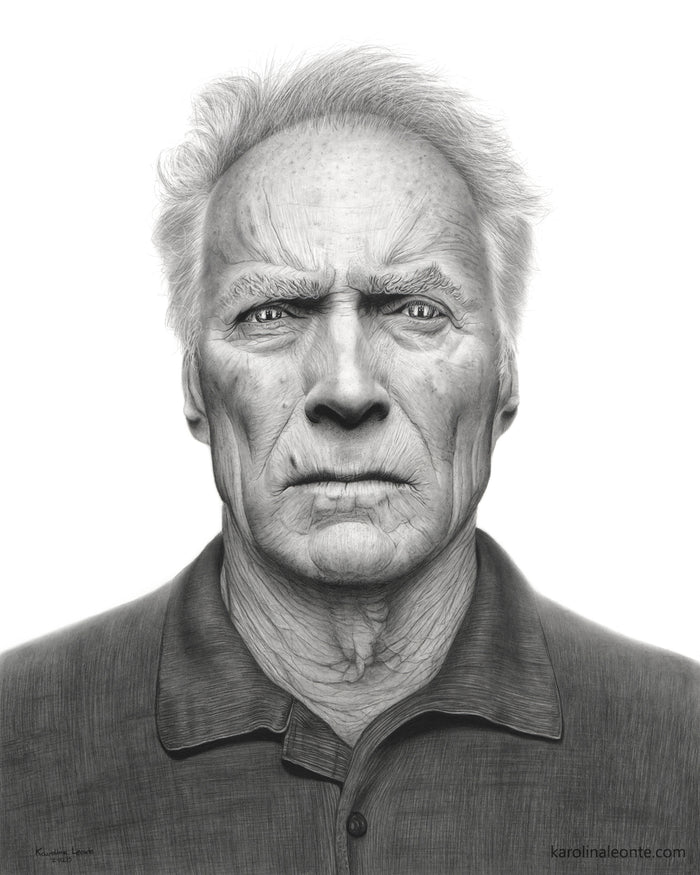 Clint giclee print