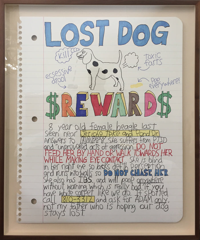 Copy of Lost Dog Reward 36x30