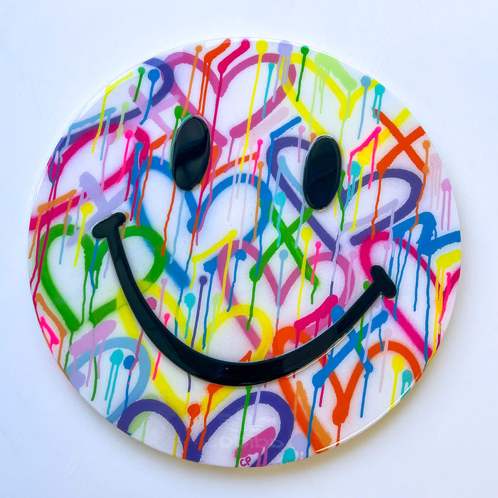 Smiley resin