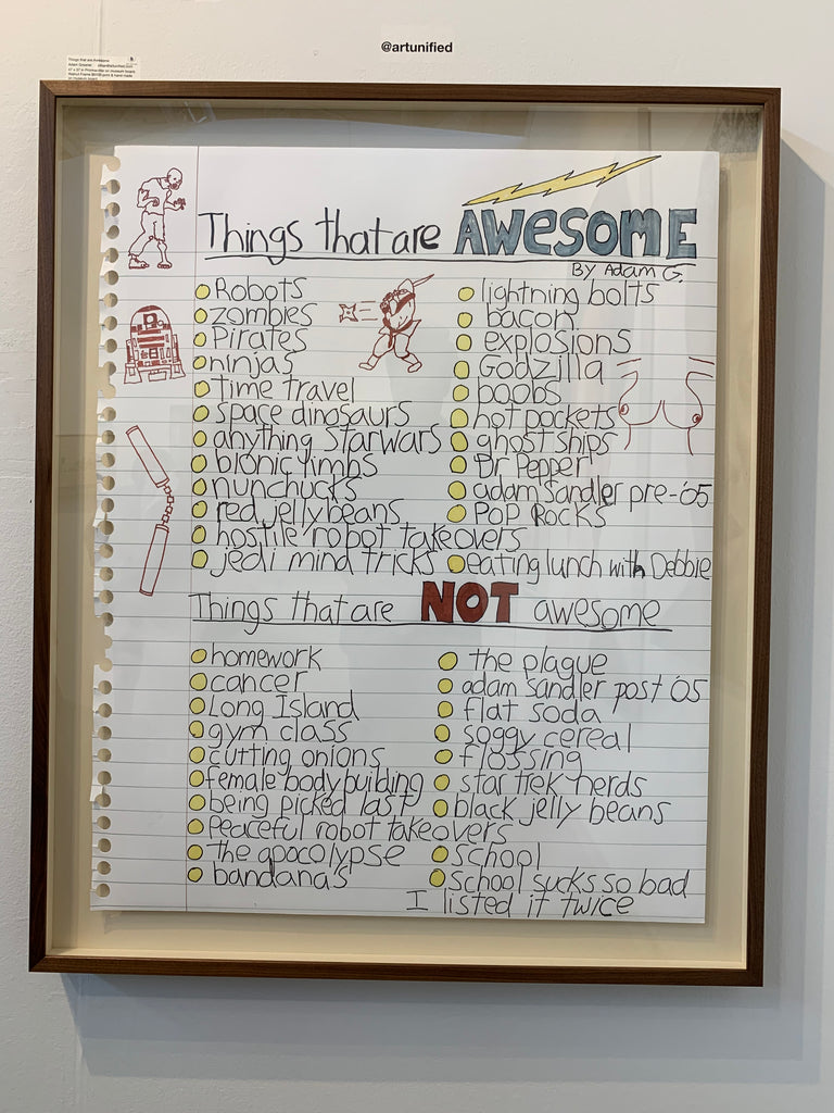 Things Awesome - Limited Edition Print