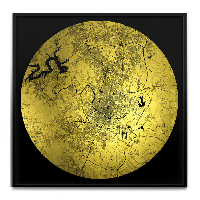 Mappa Mundi Austin (24 Karat Gold)