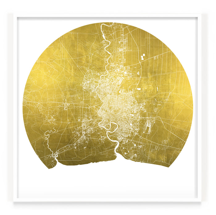 Mappa Mundi Bangkok (Downtown) (24 Karat Gold)