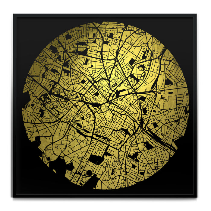 Mappa Mundi Birmingham (24 Karat Gold)