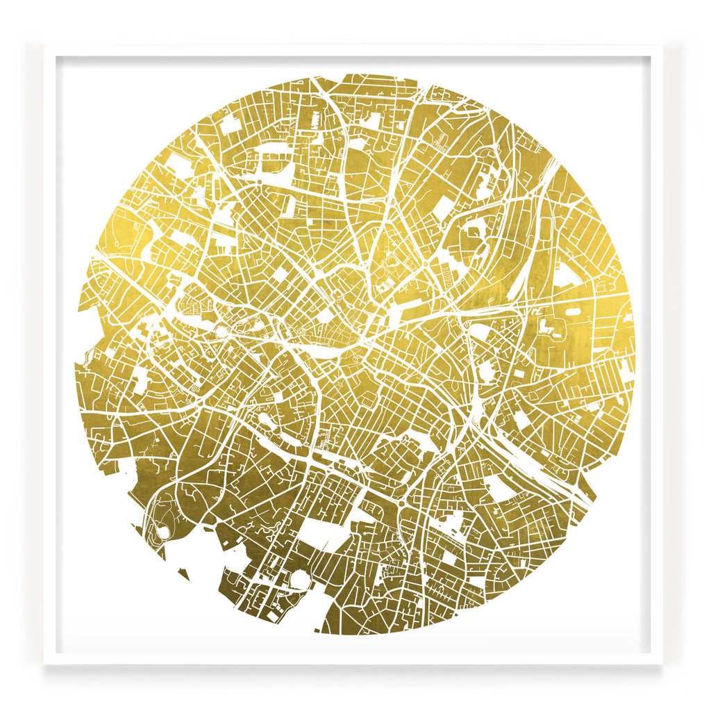 Mappa Mundi Birmingham (24 Karat Gold)
