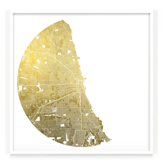 Mappa Mundi Chicago (Greater) (24 Karat Gold)