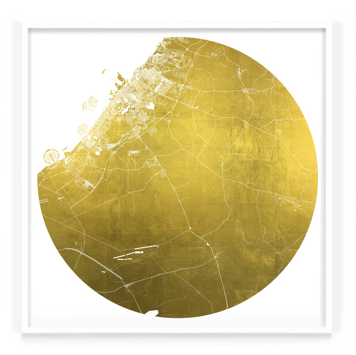 Mappa Mundi Dubai (24 Karat Gold)