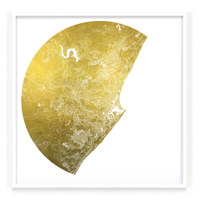 Mappa Mundi Durban (24 Karat Gold)