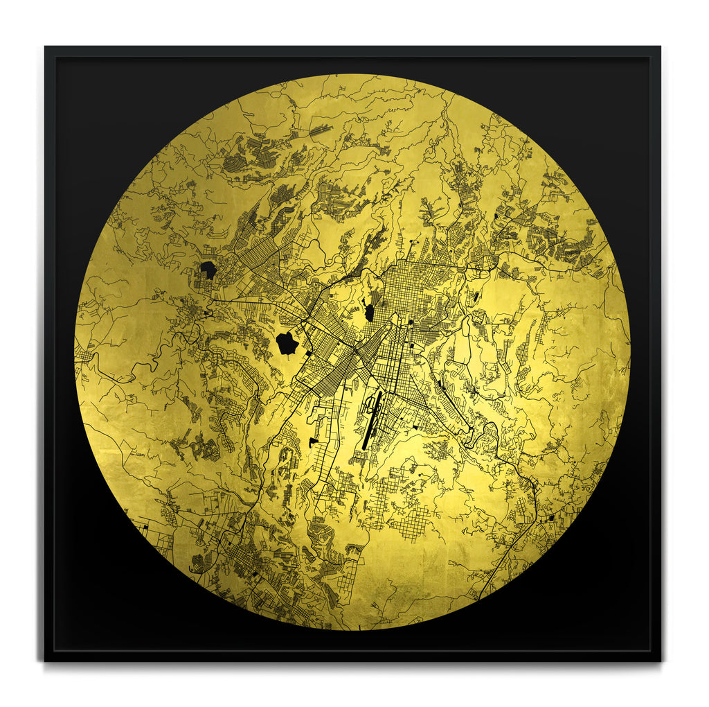 Ewan David Eason_Mappa Mundi Guatemala City_Black24K
