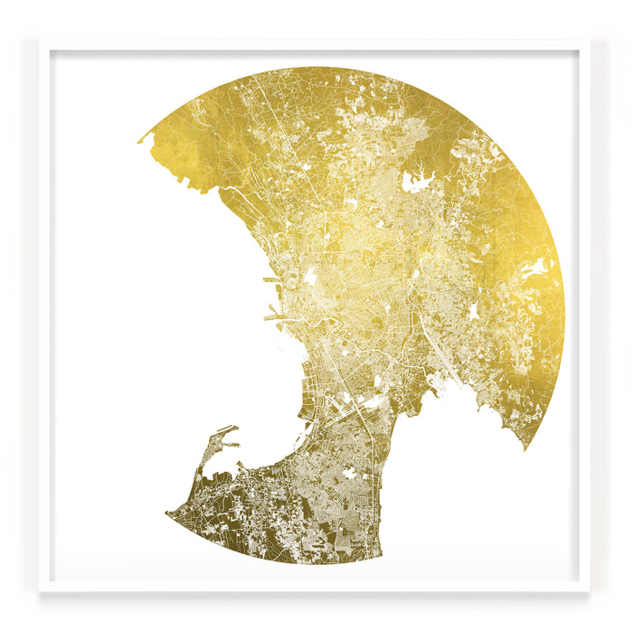 Mappa Mundi Manila (24 Karat Gold)