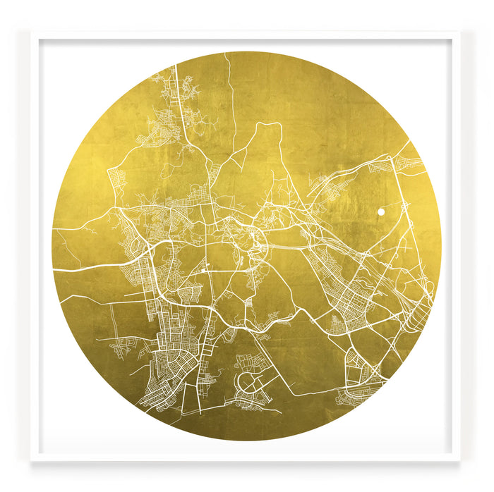 Ewan David Eason_Mappa Mundi Mecca_24K