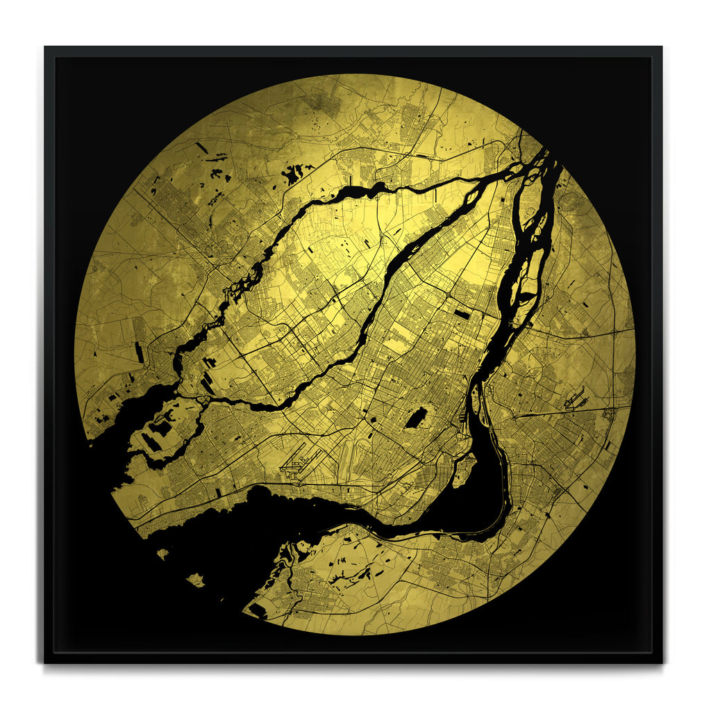 Mappa Mundi Montreal (24 Karat Gold)