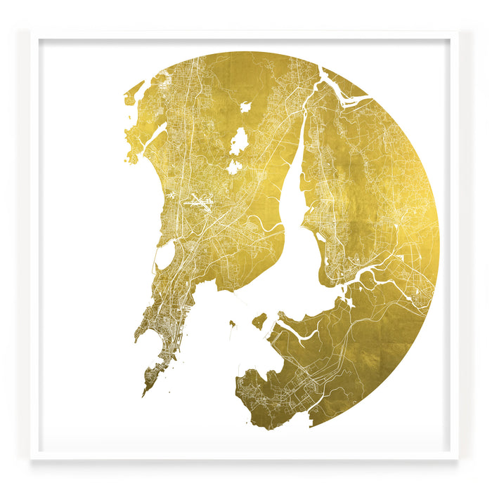 Mappa Mundi Mumbai (24 Karat Gold)
