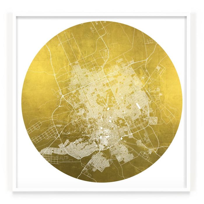 Mappa Mundi Riyadh (24 Karat Gold)