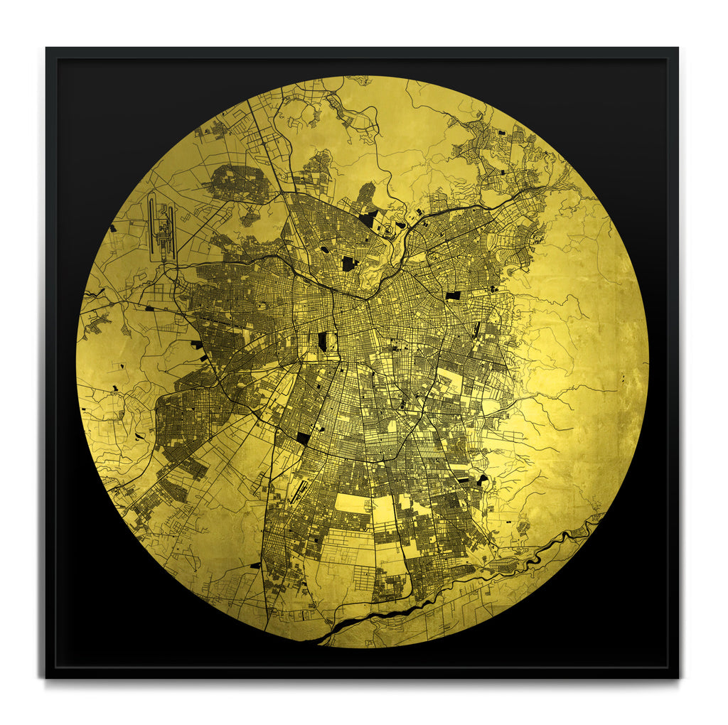 Ewan David Eason_Mappa Mundi Santiago_Black24K