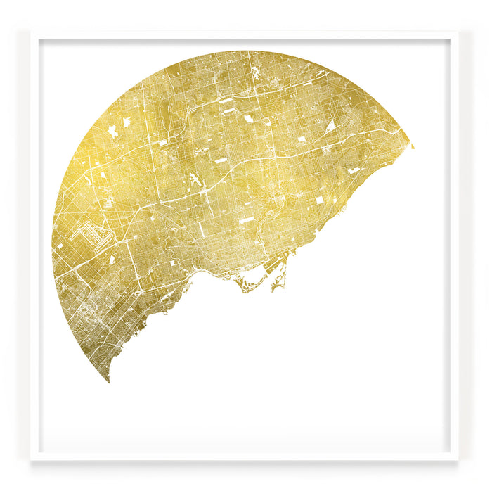 Mappa Mundi Toronto (24 Karat Gold)
