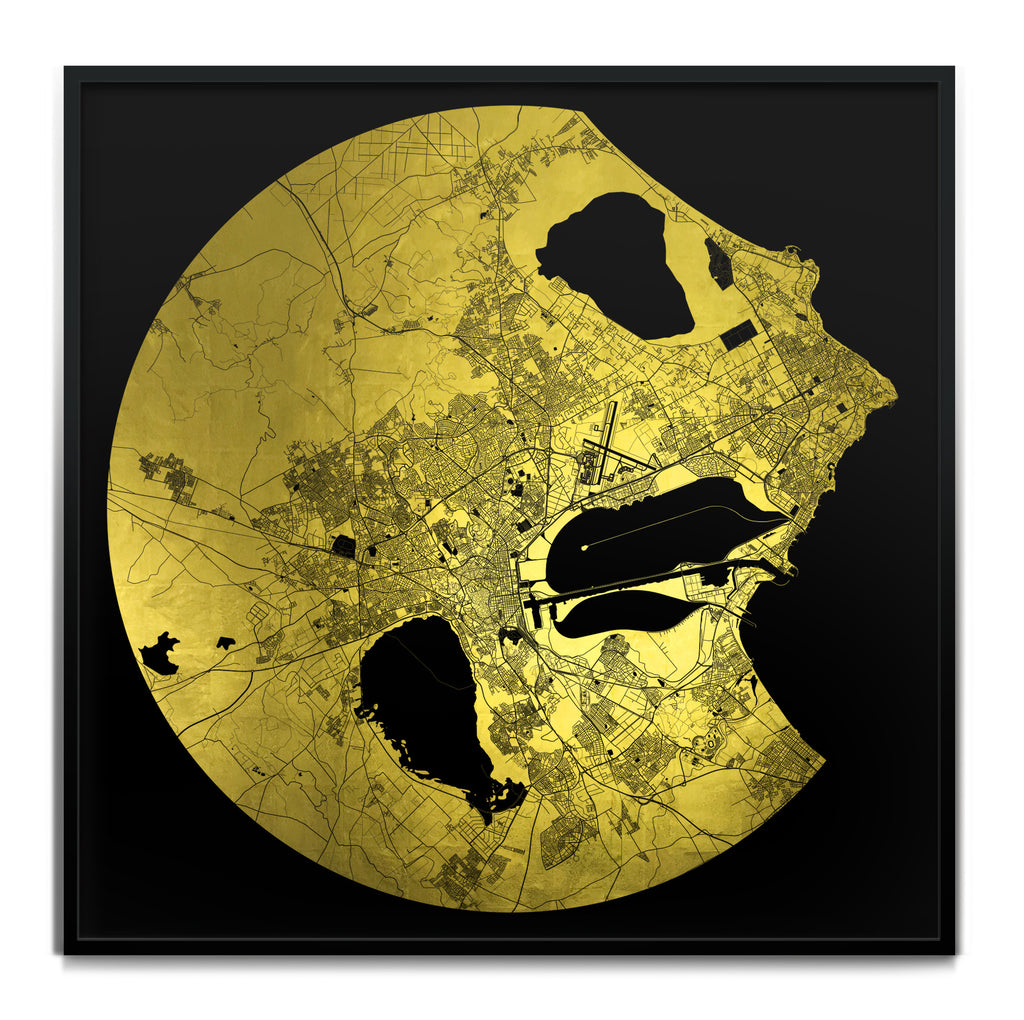 Ewan David Eason_Mappa Mundi Tunis_Black24K