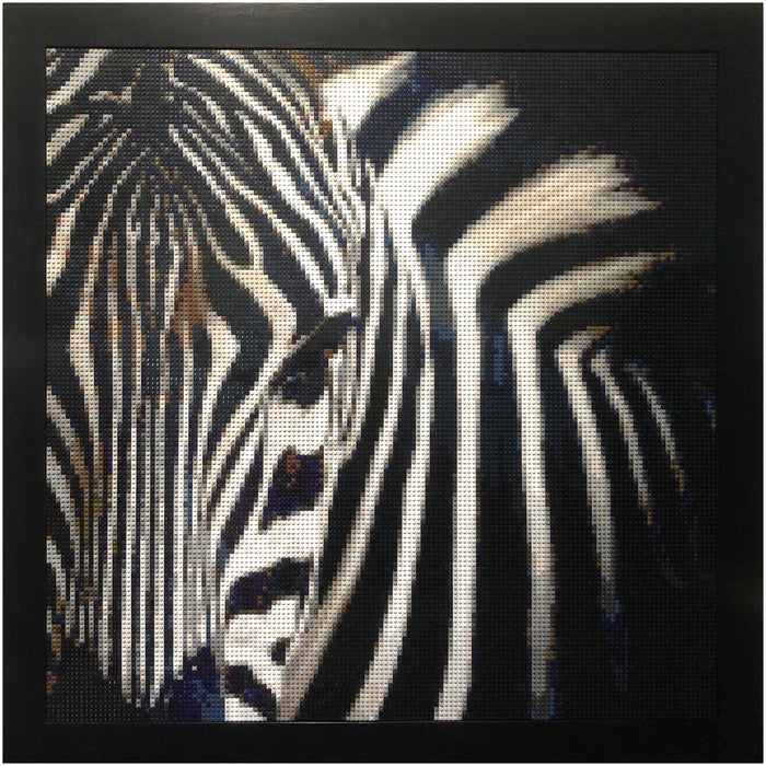 Zebra (made from legos)
