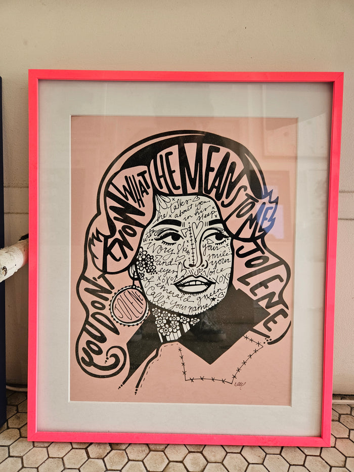 Dolly Parton Print 17x14in