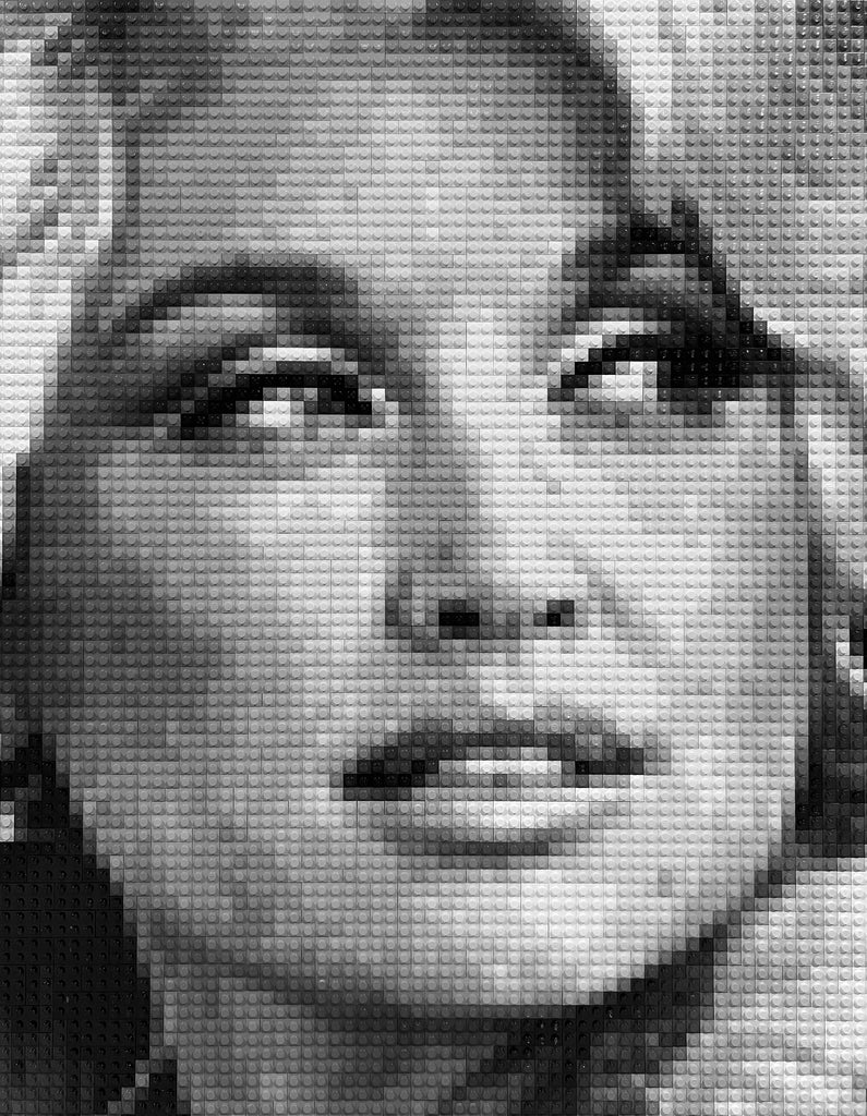 Dolly Parton (made from legos)
