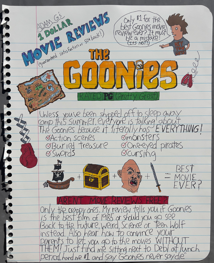 Goonies Review - Limited Edition Print