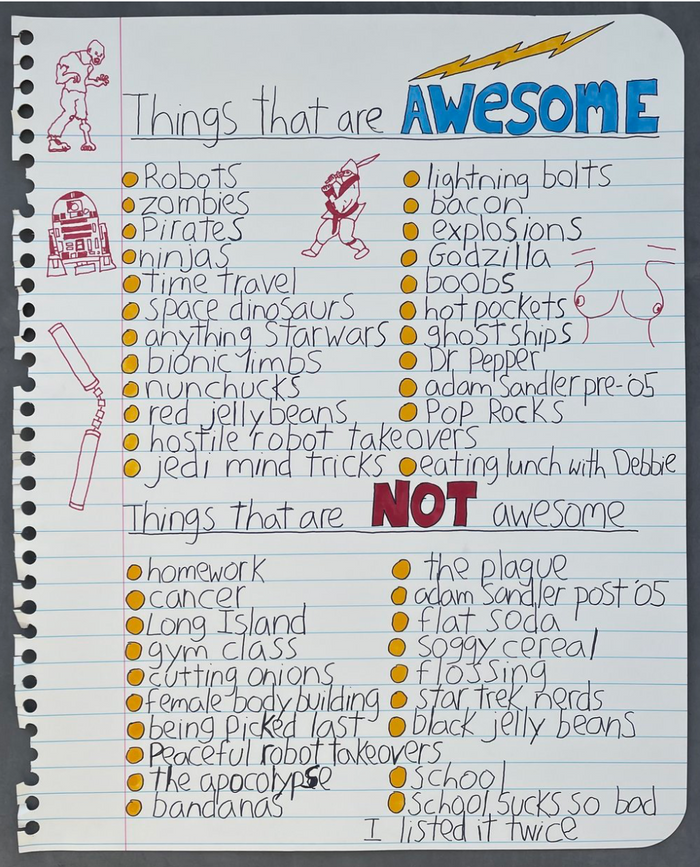 Things Awesome - Limited Edition Print