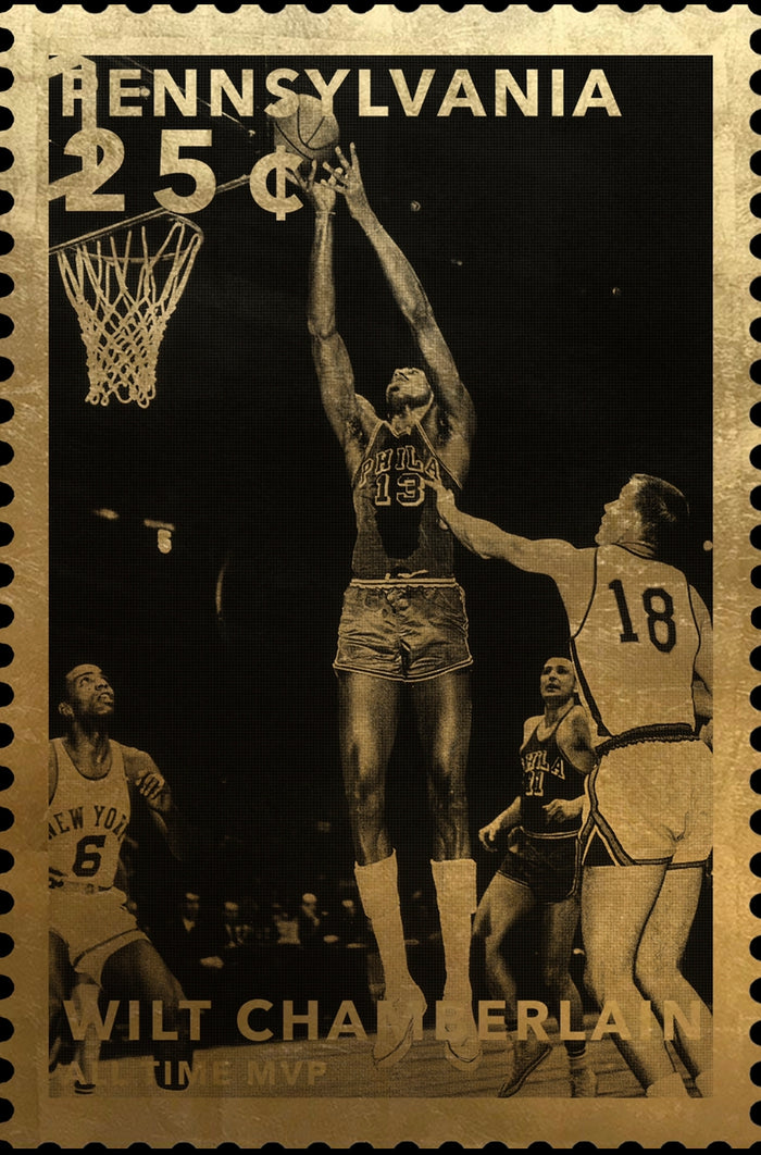 Stamps of Icons: Wilt Chamberlain
