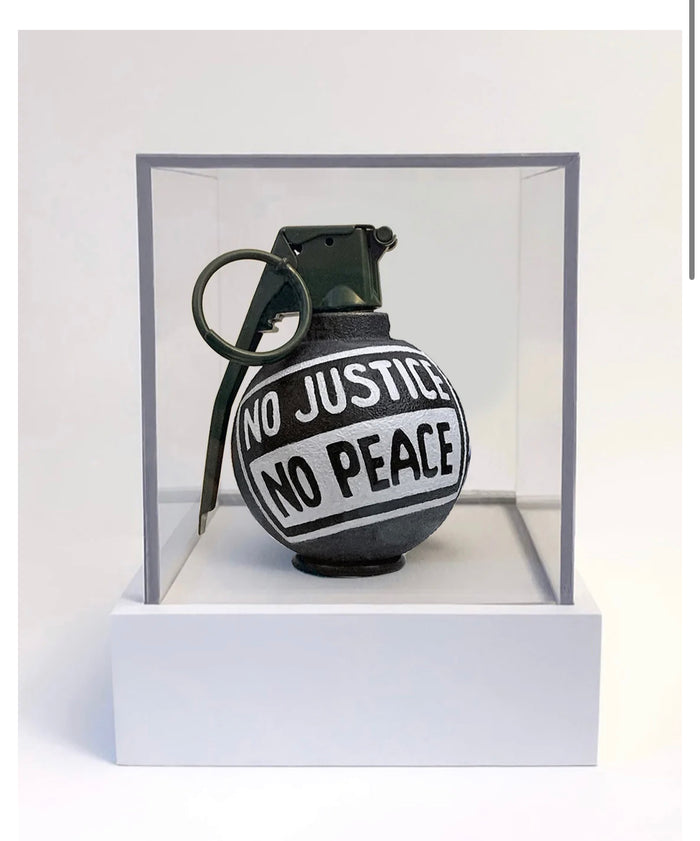 No justice no peace  Grenade
