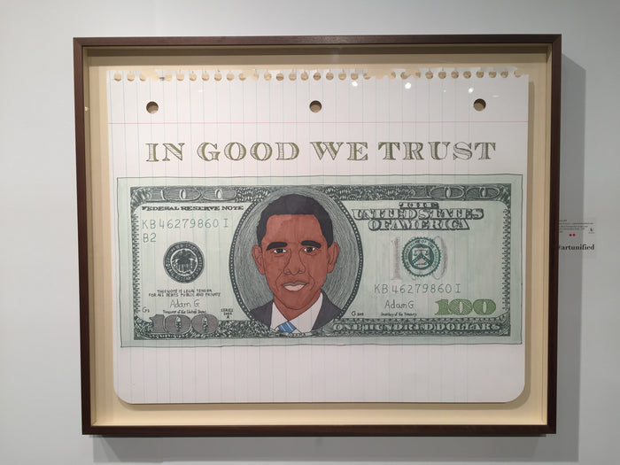 Obama Bill Print