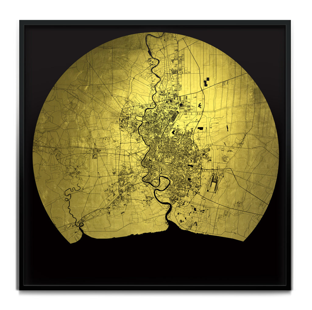 Mappa Mundi Bangkok (Downtown) (24 Karat Gold)