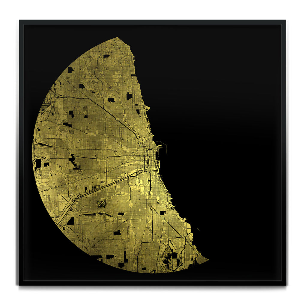 Mappa Mundi Chicago (Greater) (24 Karat Gold)