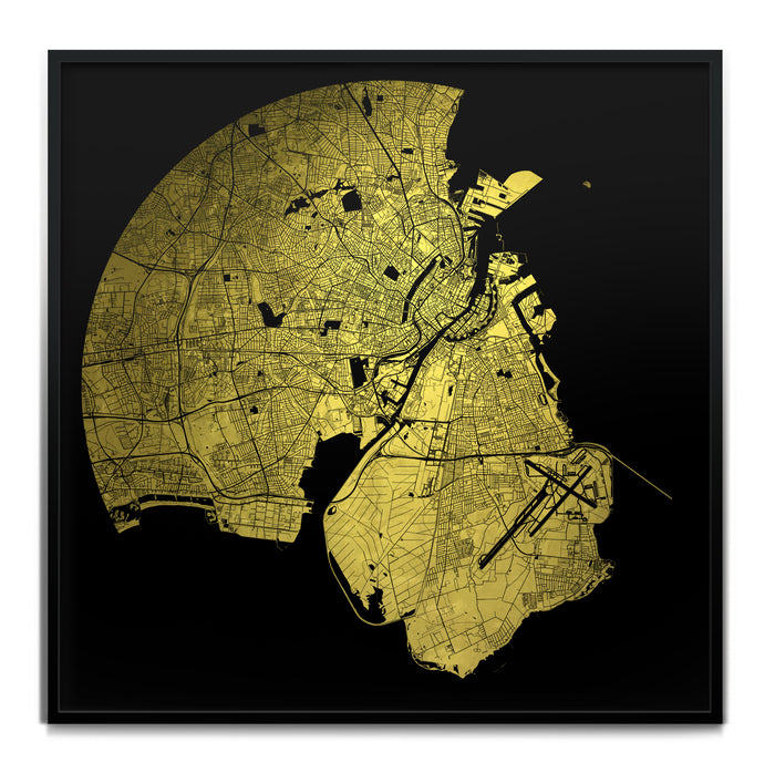 Mappa Mundi Copenhagen (24 Karat Gold)