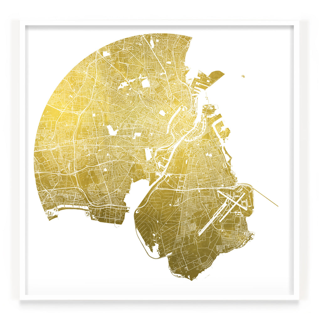 Mappa Mundi Copenhagen (24 Karat Gold)