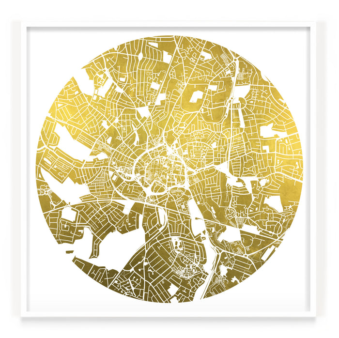 Mappa Mundi Coventry (24 Karat Gold)