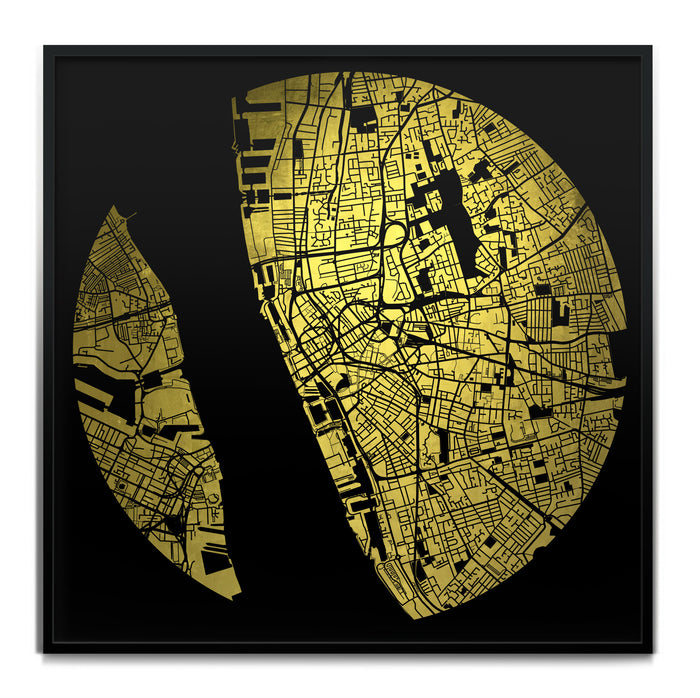 Mappa Mundi Liverpool (24 Karat Gold)