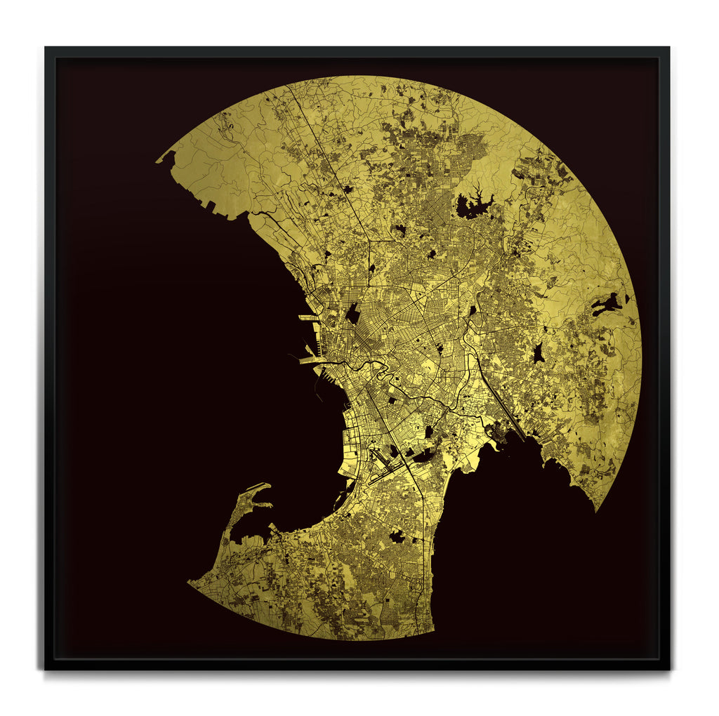 Mappa Mundi Manila (24 Karat Gold)