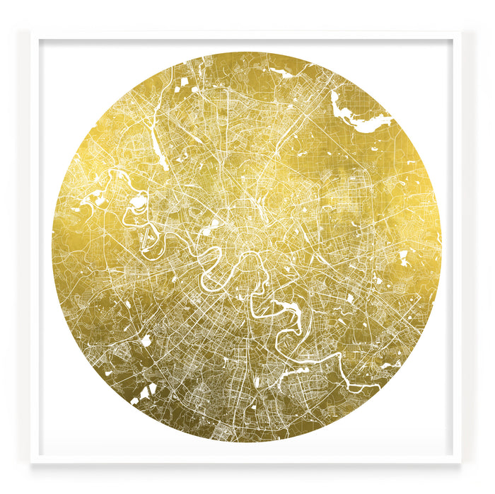 Mappa Mundi Moscow (24 Karat Gold)