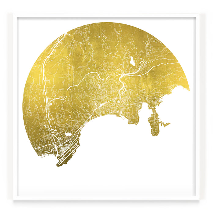 Mappa Mundi Nice (24 Karat Gold)