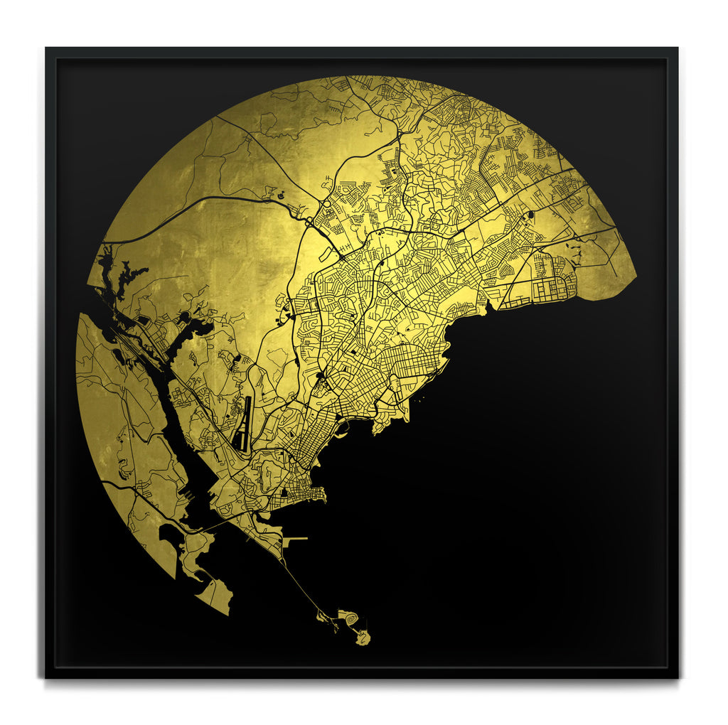 Mappa Mundi Panama (24 Karat Gold)