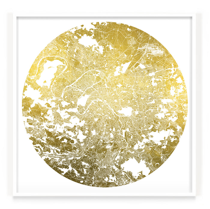 Mappa Mundi Paris (Greater) (24 Karat Gold)