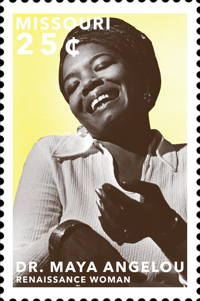 Stamps of Icons: Maya Angelou