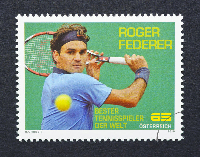 Stamps of Icons: Roger Federer