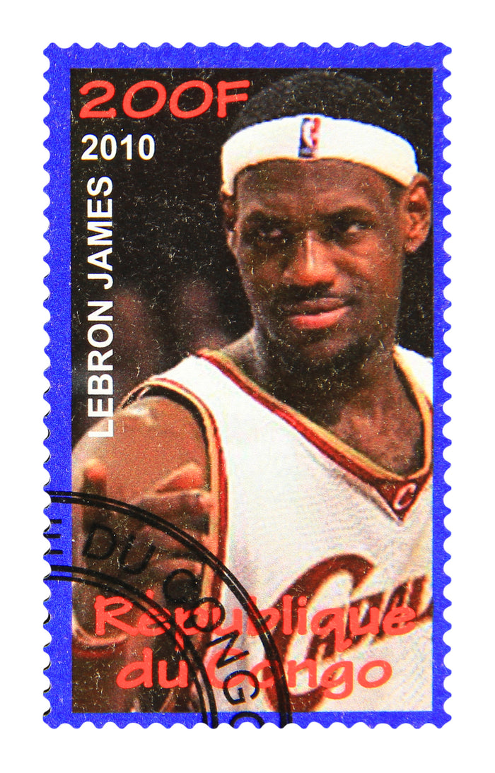 Stamps of Icons: Lebron James