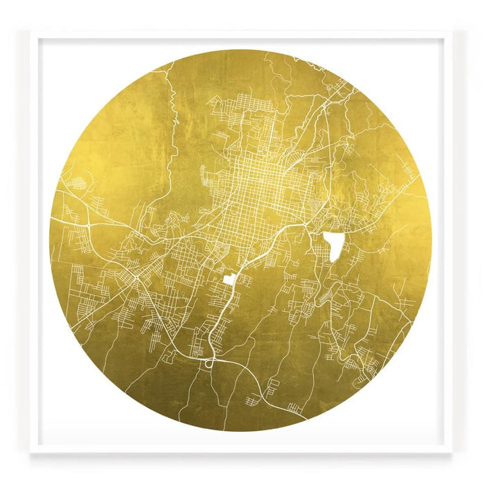 Mappa Mundi Santa Ana, El Salvador 24krt Gold